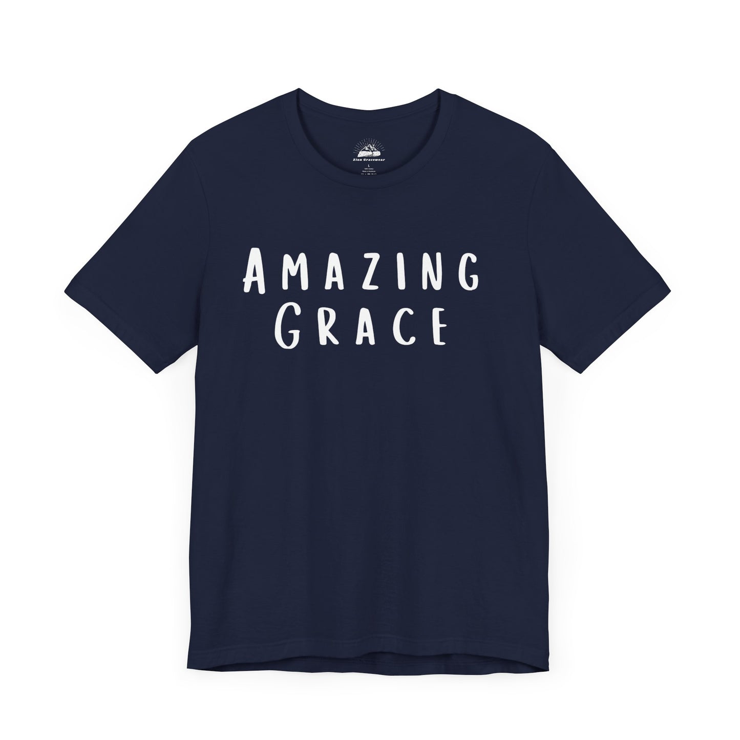 Amazing Grace Unisex Tee - Inspirational Short Sleeve Shirt