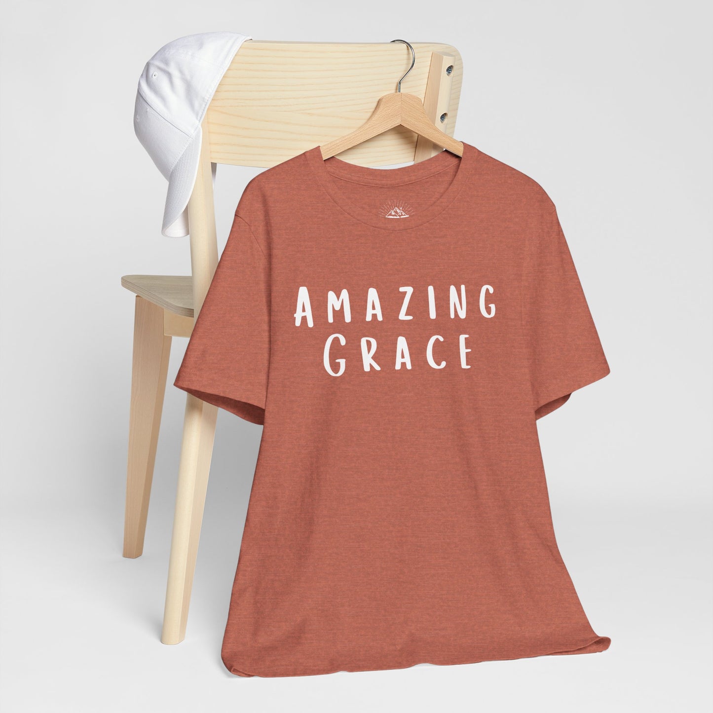 Amazing Grace Unisex Tee - Inspirational Short Sleeve Shirt