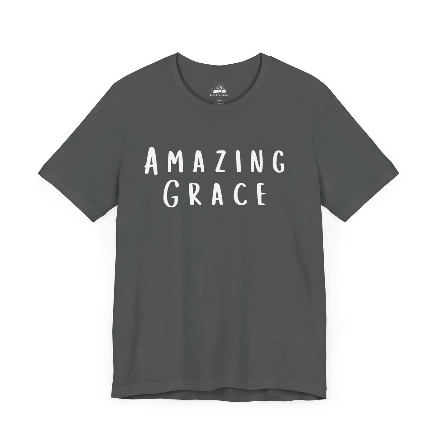 Amazing Grace Unisex Tee - Inspirational Short Sleeve Shirt