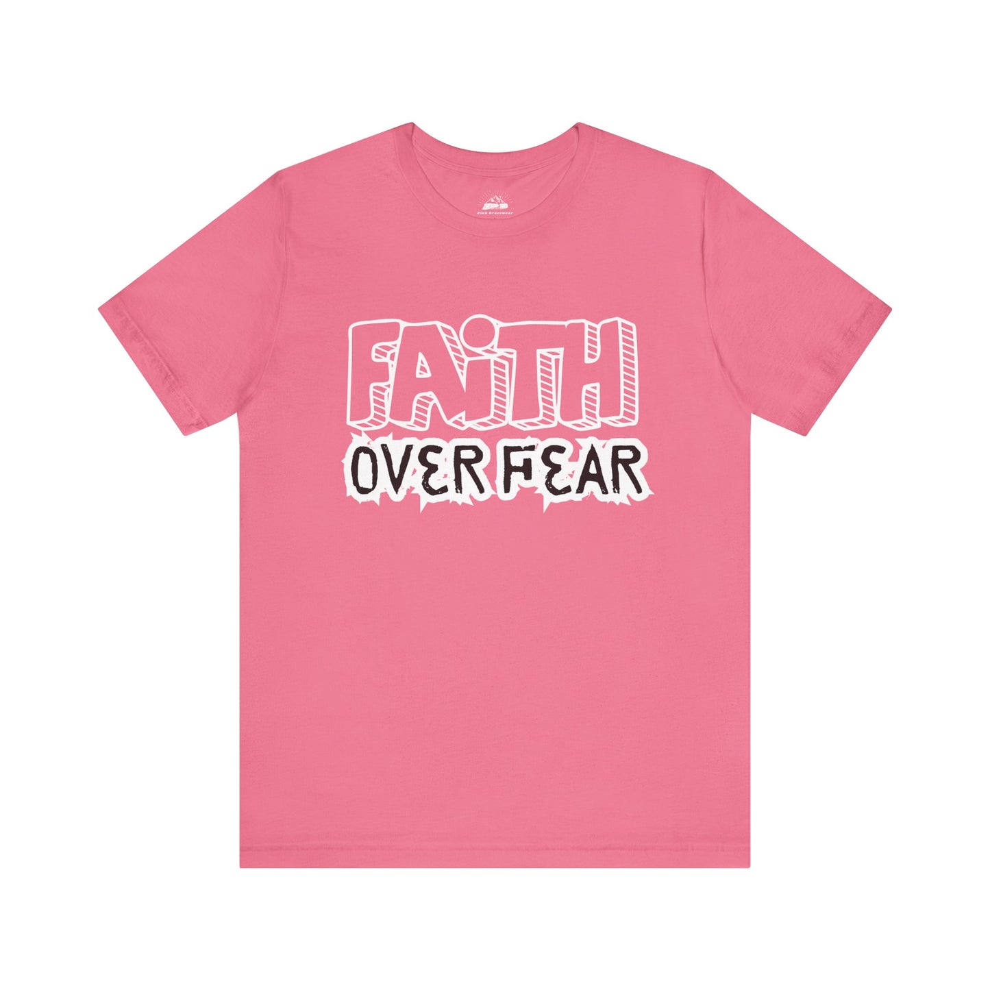 Faith Over Fear Unisex Jersey Tee - Inspirational Graphic T-Shirt