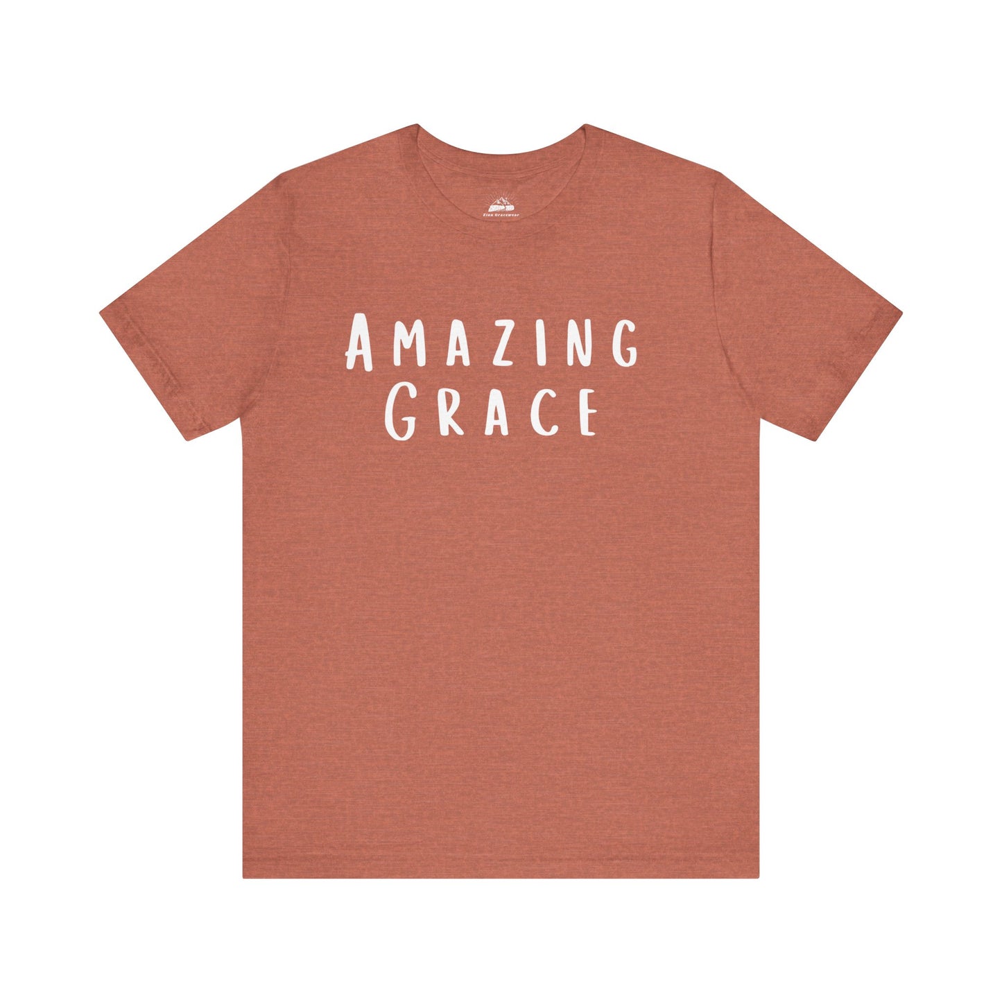 Amazing Grace Unisex Tee - Inspirational Short Sleeve Shirt