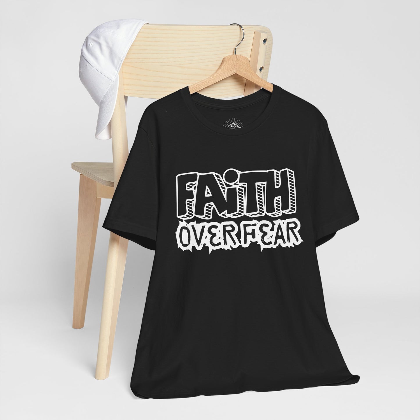 Faith Over Fear Unisex Jersey Tee - Inspirational Graphic T-Shirt